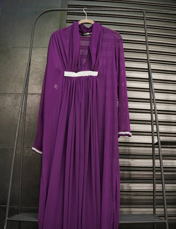Vestido violeta Tang Ying