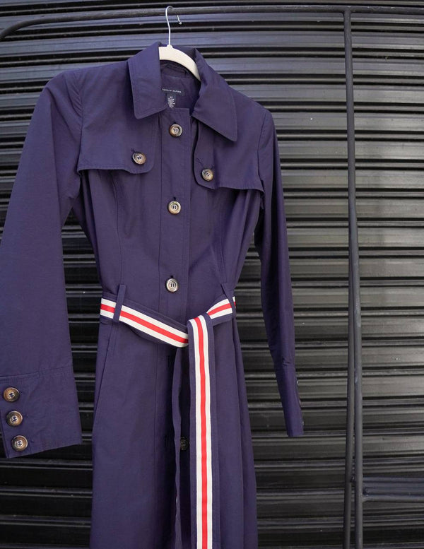 Trench azul TOMMY HILFIGER