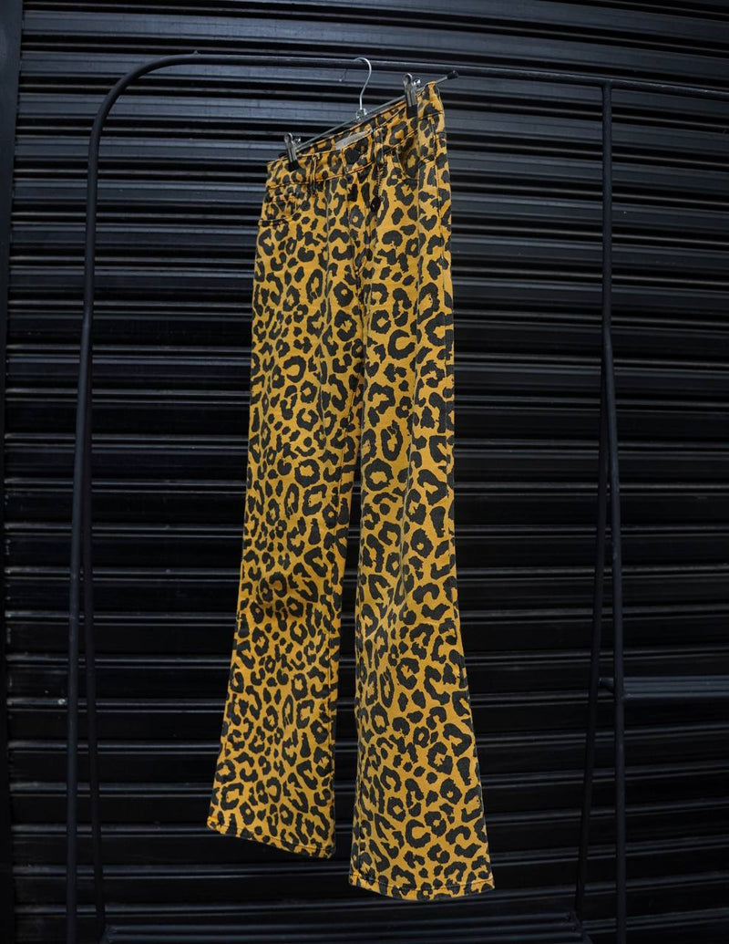 Pantalon de jean print leopardo de Rapsodia